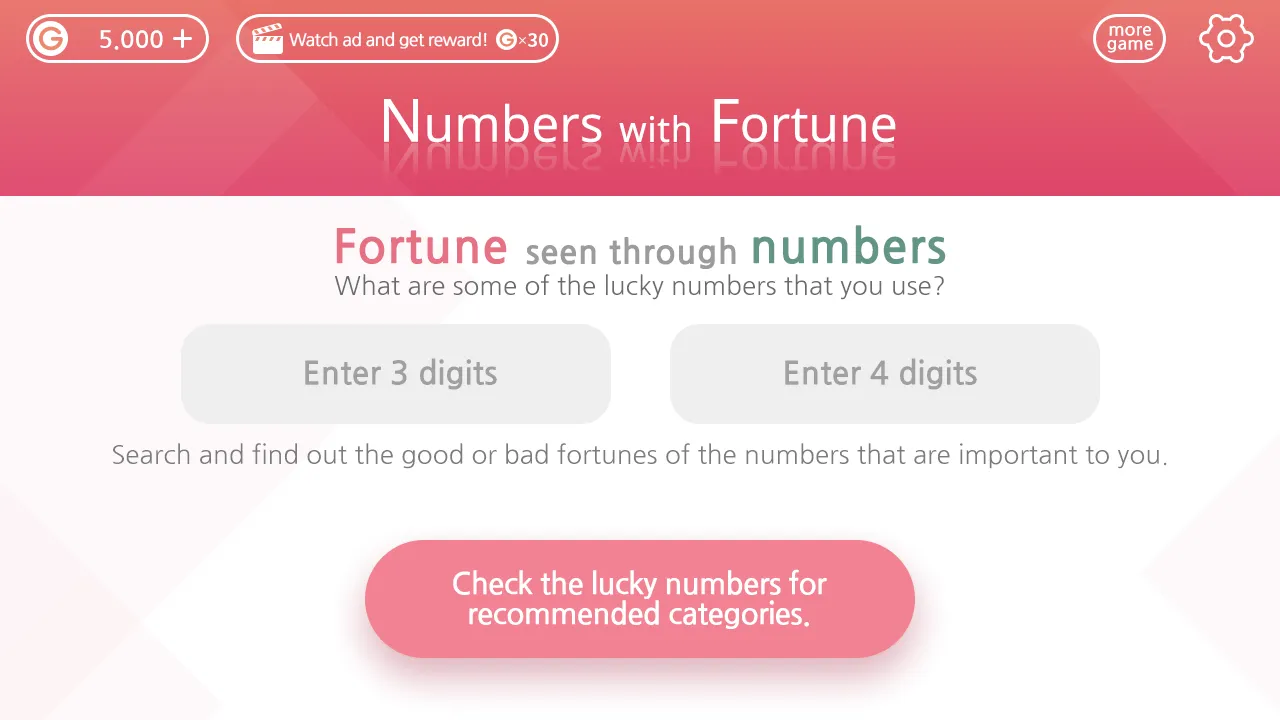 Numbers with Fortune | Indus Appstore | Screenshot