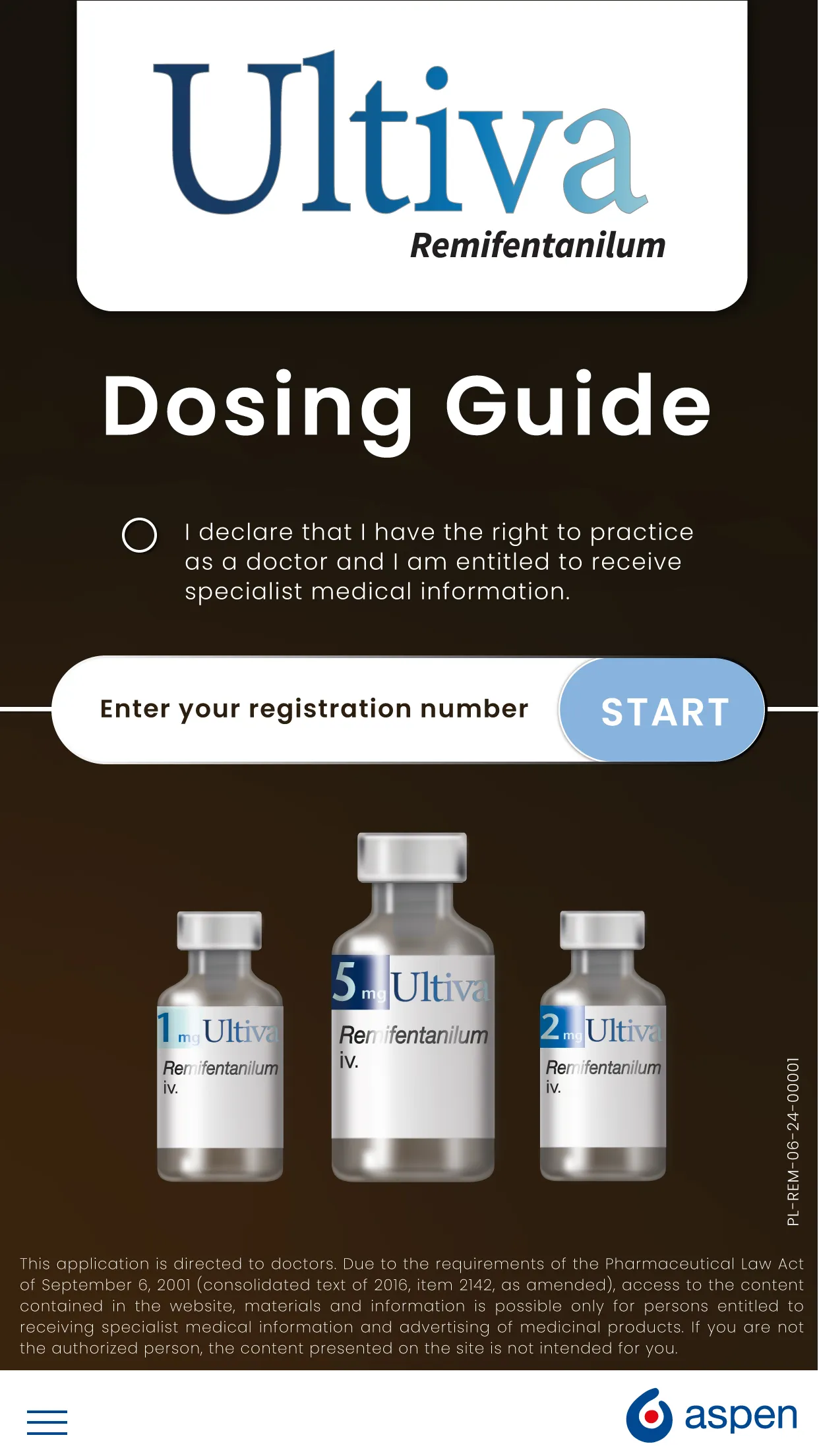 Ultiva Dosing Guide | Indus Appstore | Screenshot