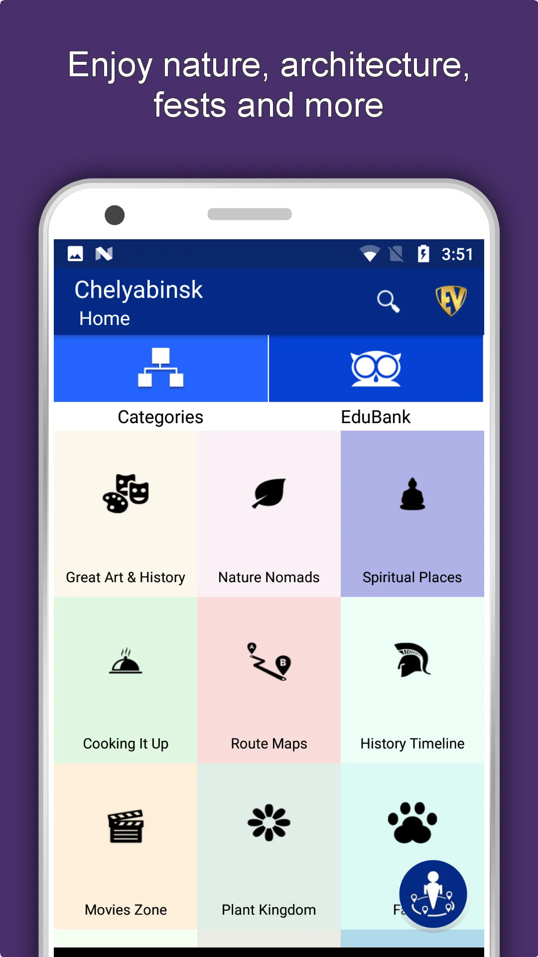 Chelyabinsk Travel & Explore,  | Indus Appstore | Screenshot