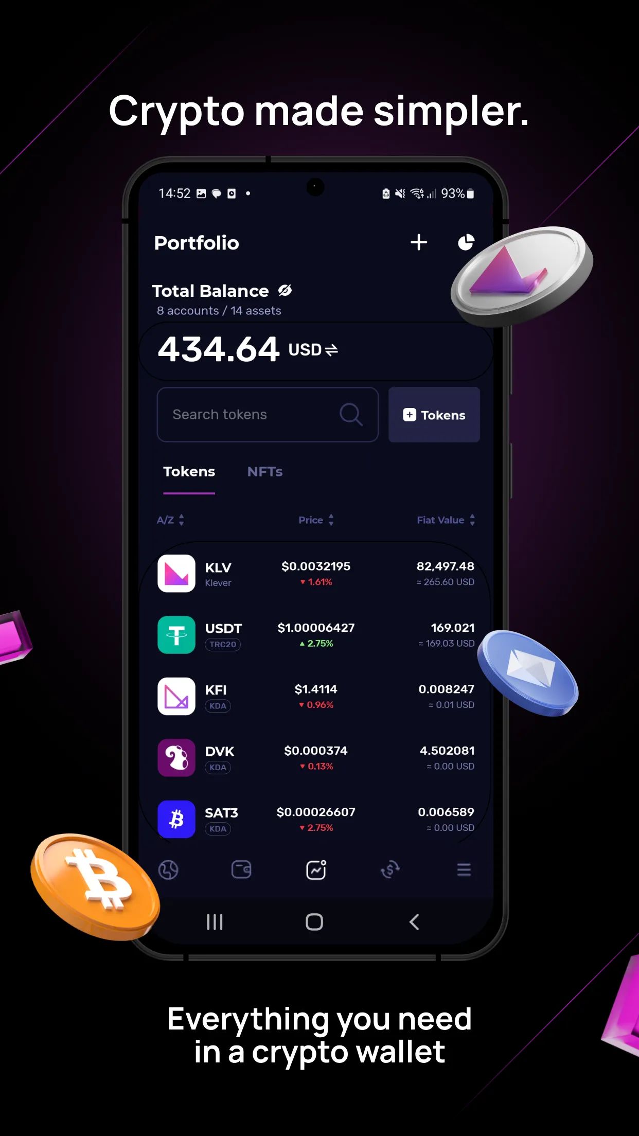 Klever Wallet: Bitcoin, Crypto | Indus Appstore | Screenshot