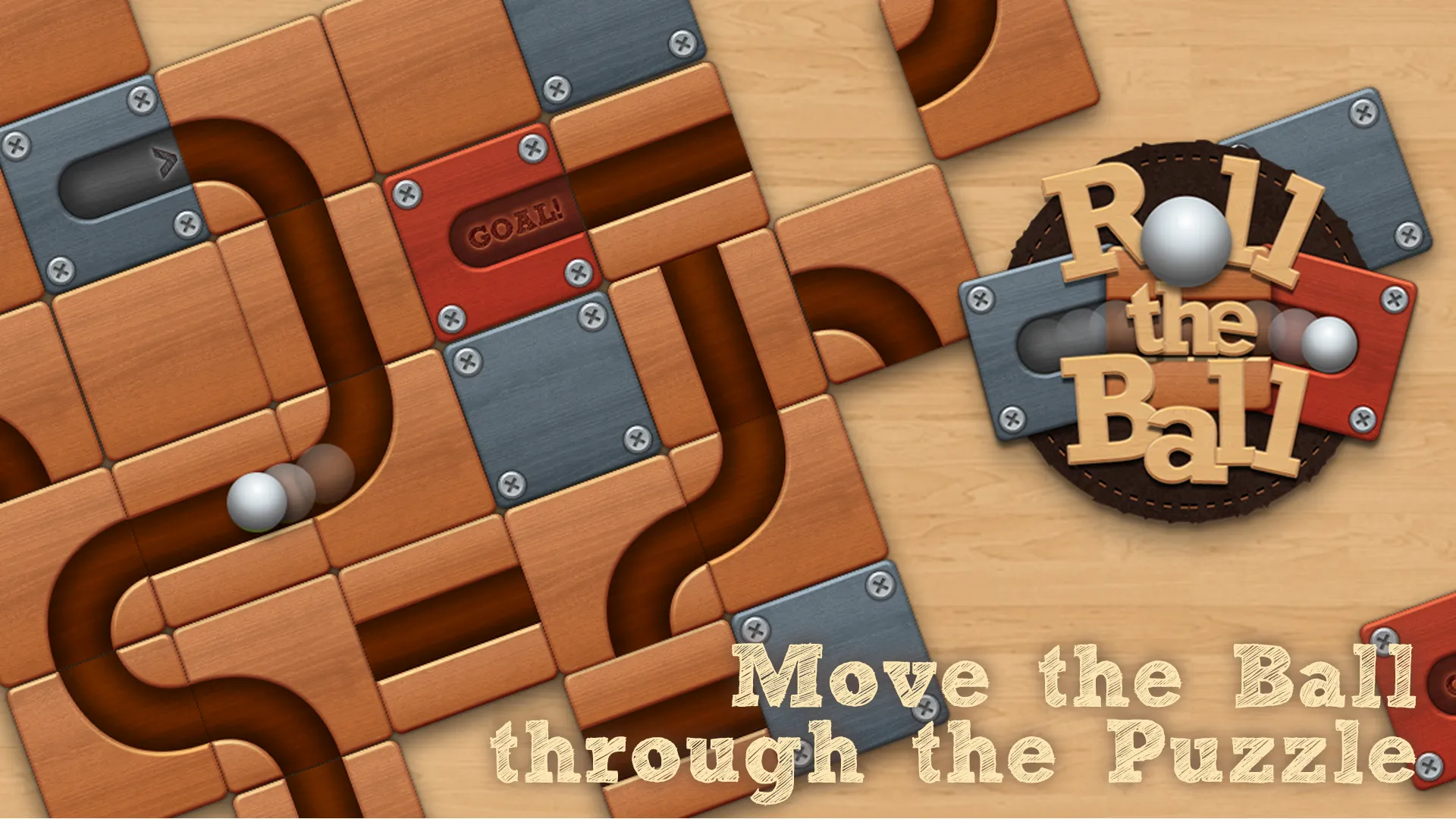 Roll the Ball® - slide puzzle | Indus Appstore | Screenshot