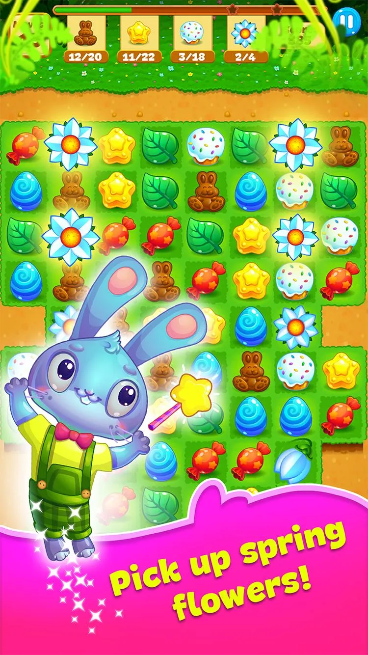 Easter Sweeper - Bunny Match 3 | Indus Appstore | Screenshot