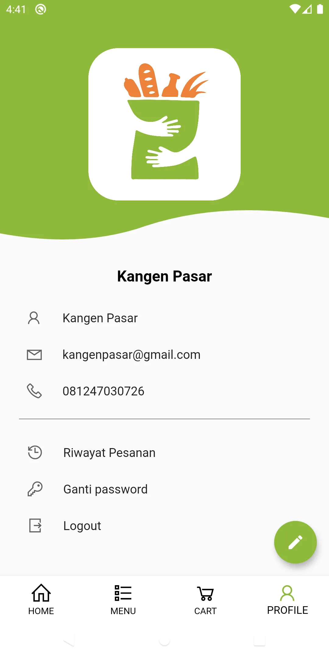 Kangen Pasar | Indus Appstore | Screenshot