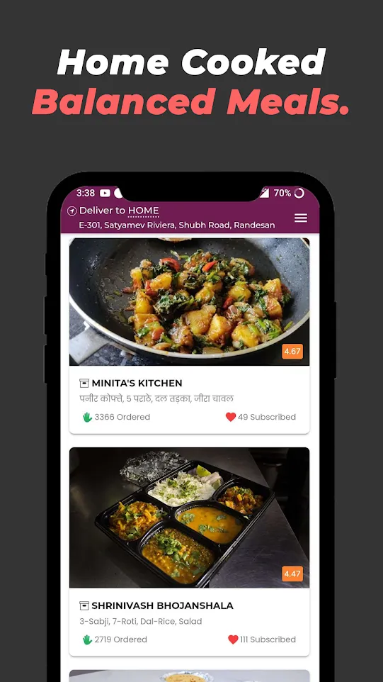 Madhuras - Tiffin Service App | Indus Appstore | Screenshot