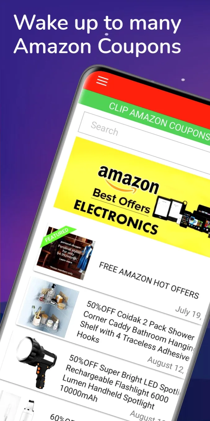 The Coupons App For Amazon USA | Indus Appstore | Screenshot