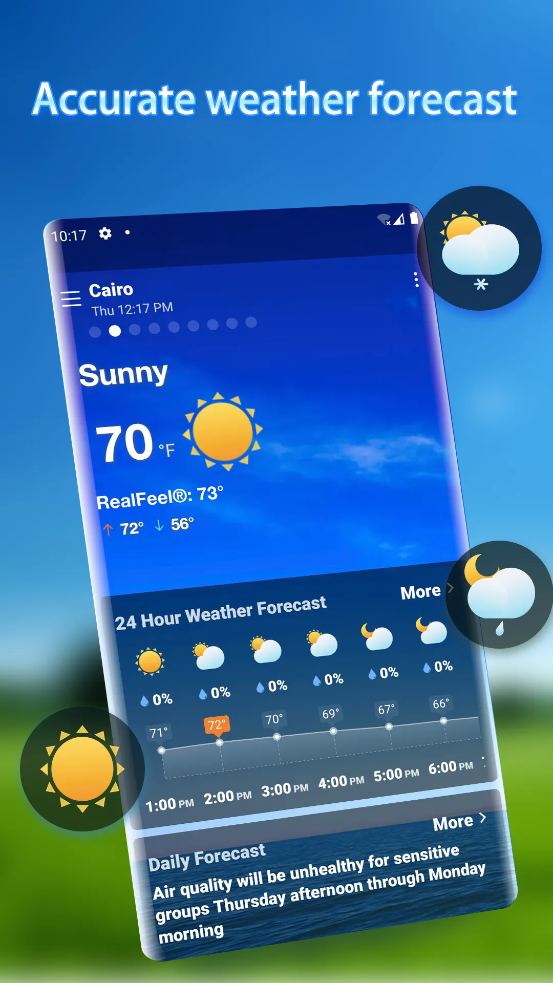 Local Weather Alerts - Widget | Indus Appstore | Screenshot