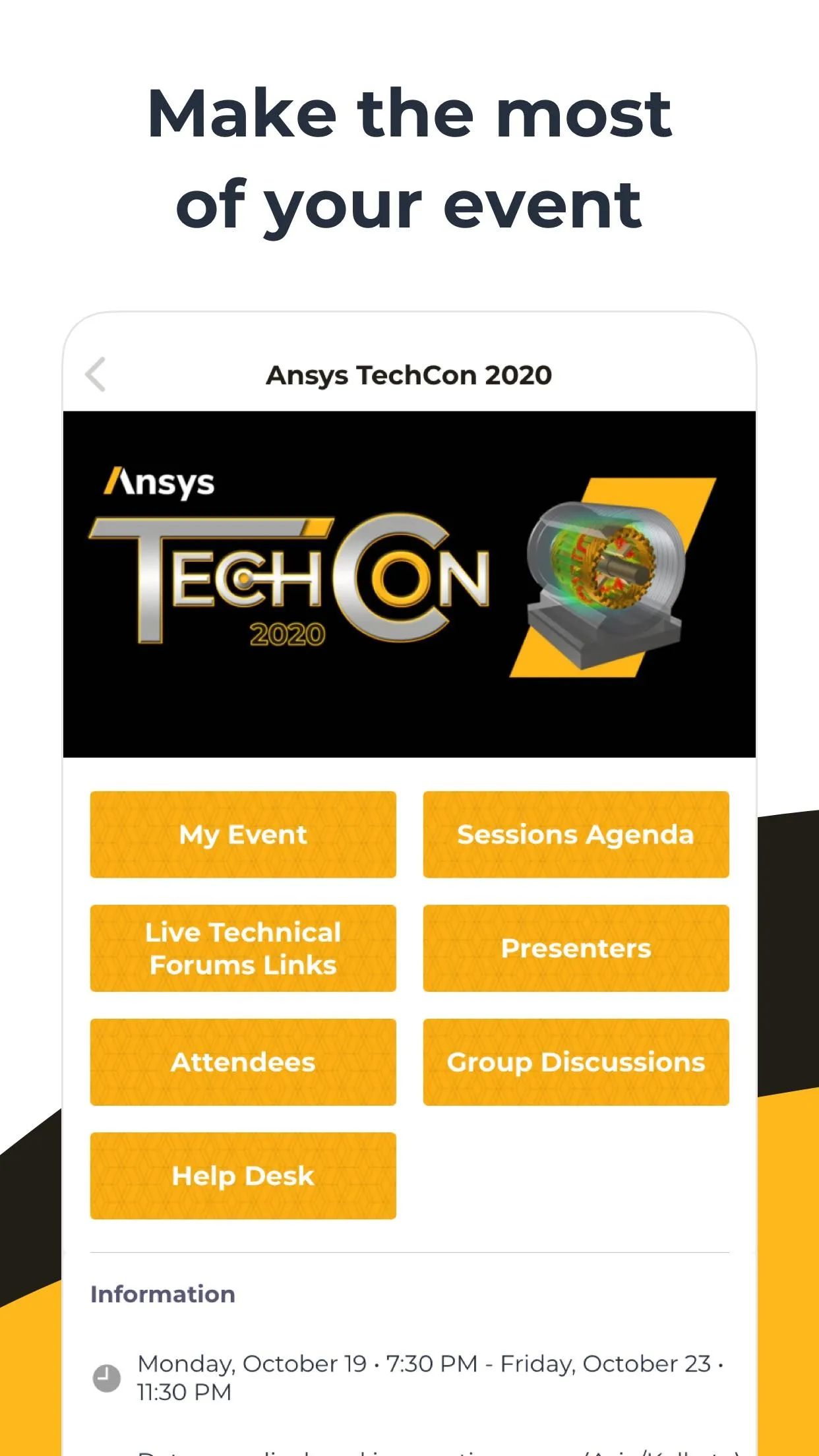 Ansys Events | Indus Appstore | Screenshot