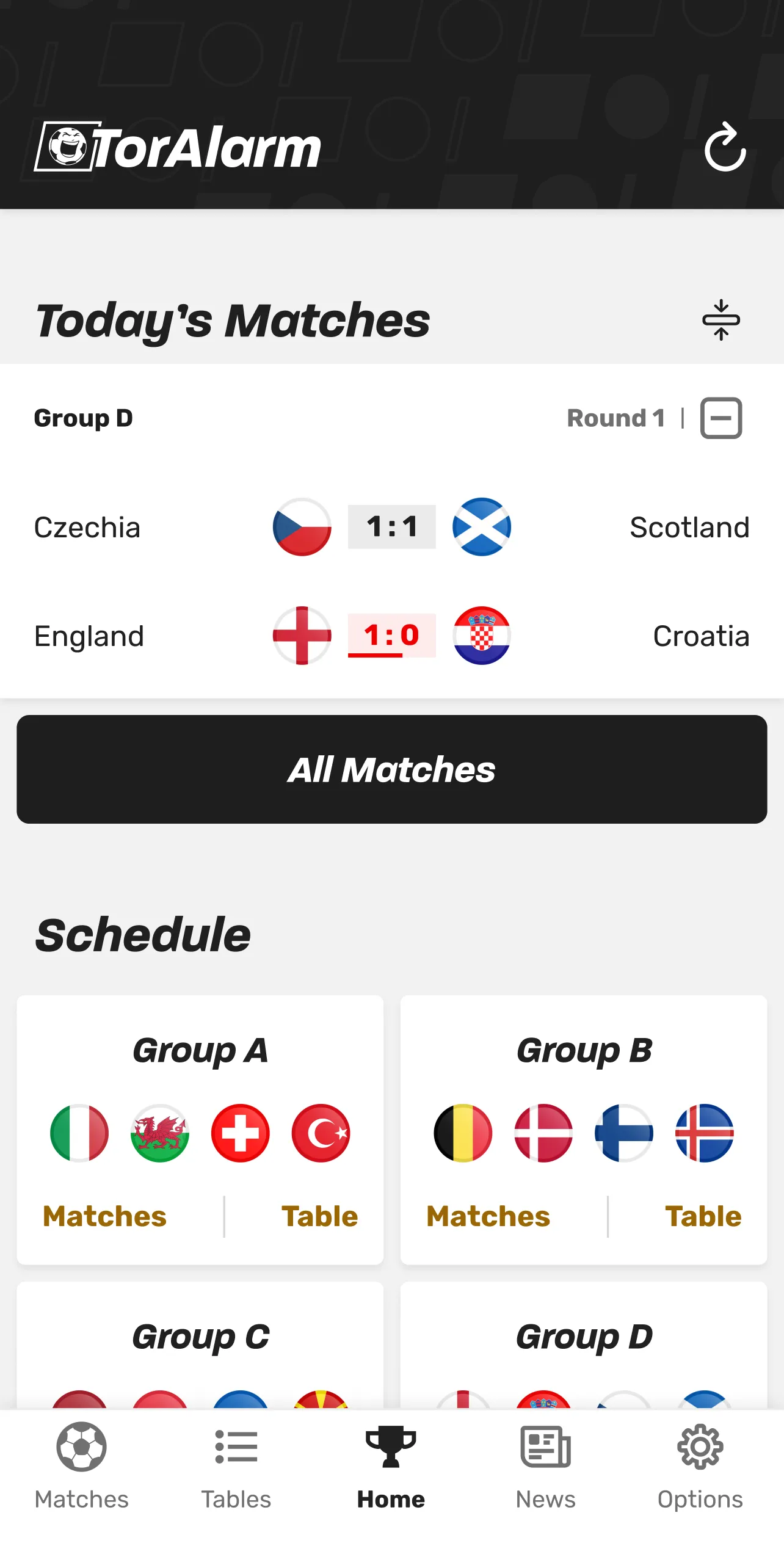 European Championship App 2024 | Indus Appstore | Screenshot