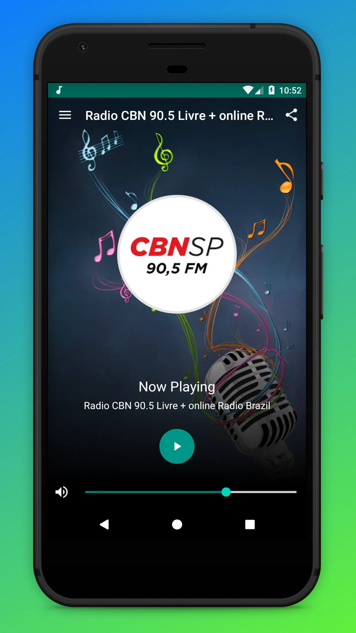 Radio CBN Sao Paulo 90.5 App | Indus Appstore | Screenshot