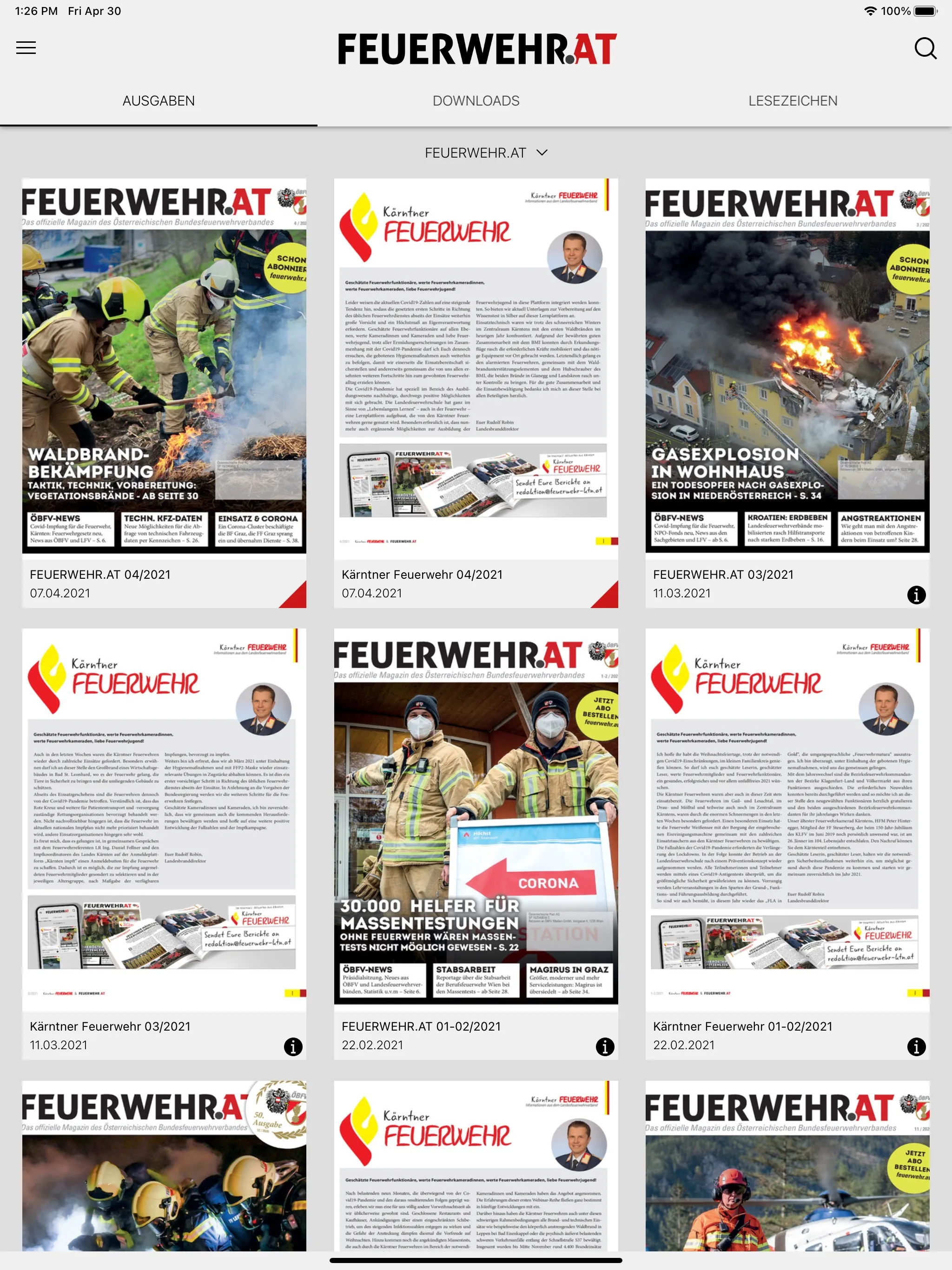 FEUERWEHR.AT | Indus Appstore | Screenshot