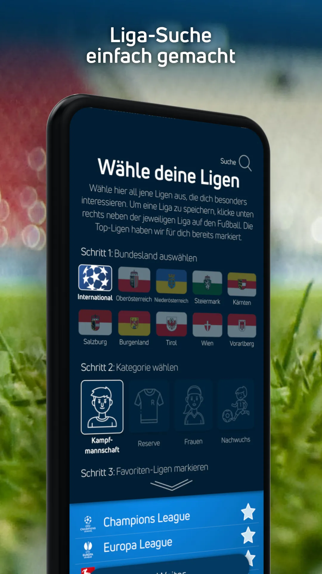 Ligaportal Fußball Live-Ticker | Indus Appstore | Screenshot