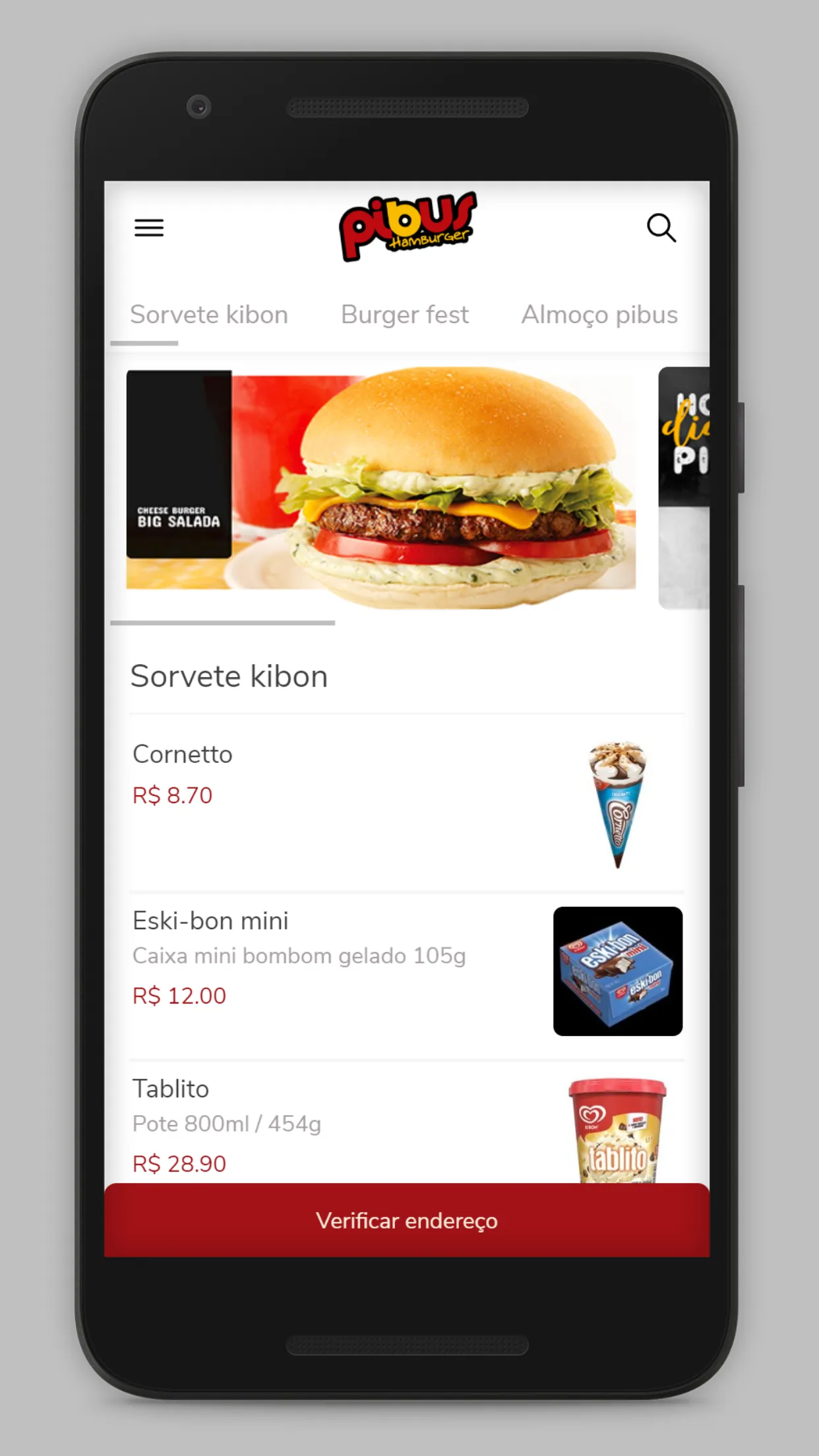 Pibus Hamburger | Indus Appstore | Screenshot