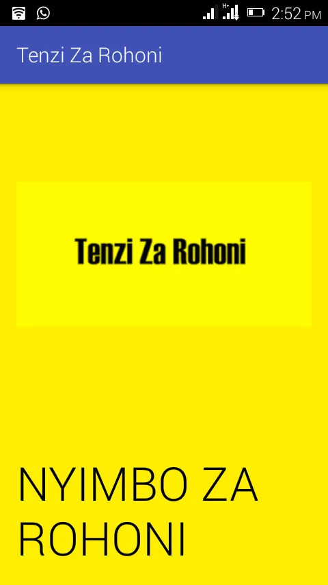 Tenzi Za Rohoni | Indus Appstore | Screenshot