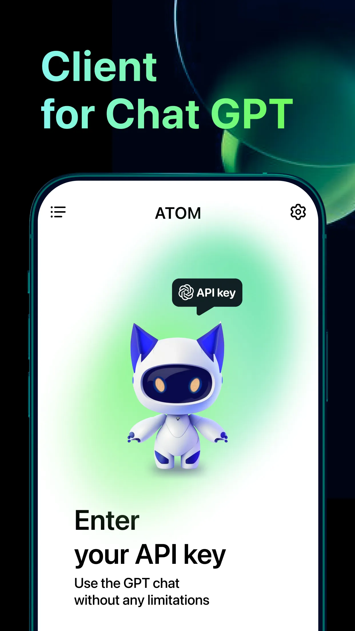 ATOM: AI Chat Client & GPT Bot | Indus Appstore | Screenshot