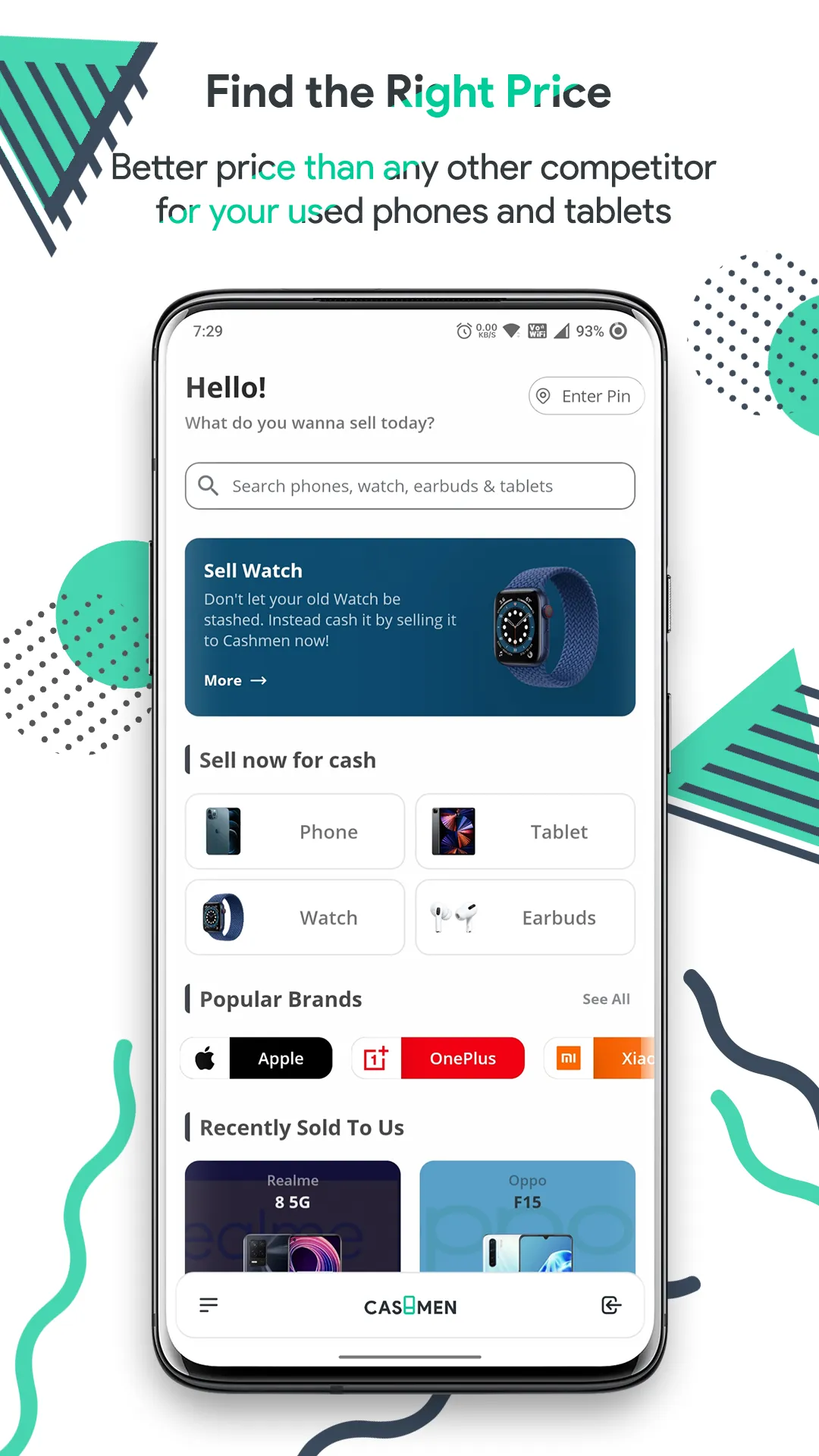 Cashmen: Sell Old Phone Online | Indus Appstore | Screenshot