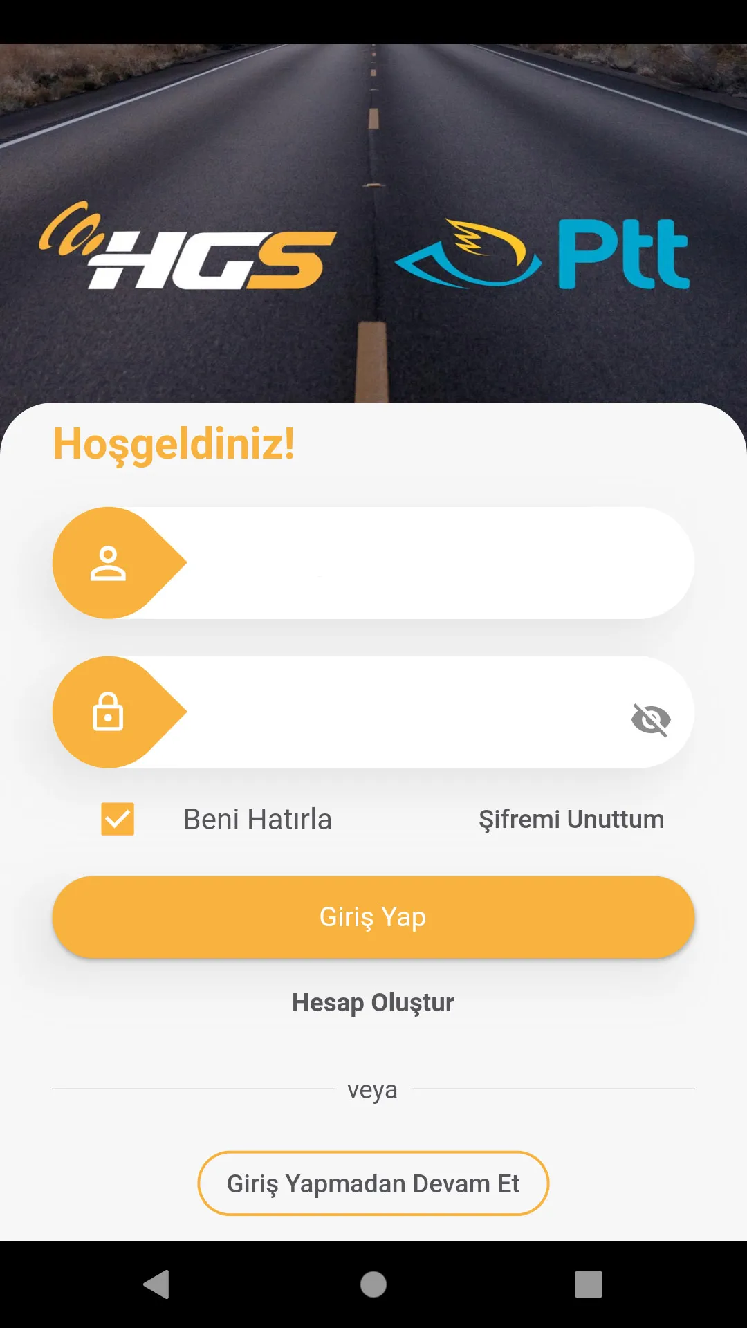 HGS - Hızlı Geçiş Sistemi | Indus Appstore | Screenshot