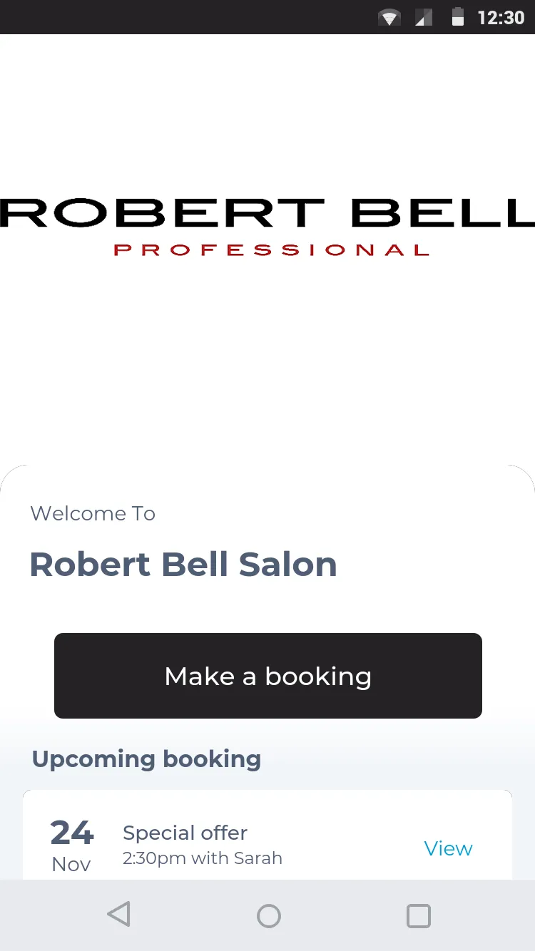 Robert Bell Salon | Indus Appstore | Screenshot