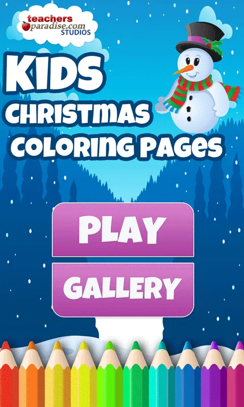 Kids Christmas Coloring Pages | Indus Appstore | Screenshot