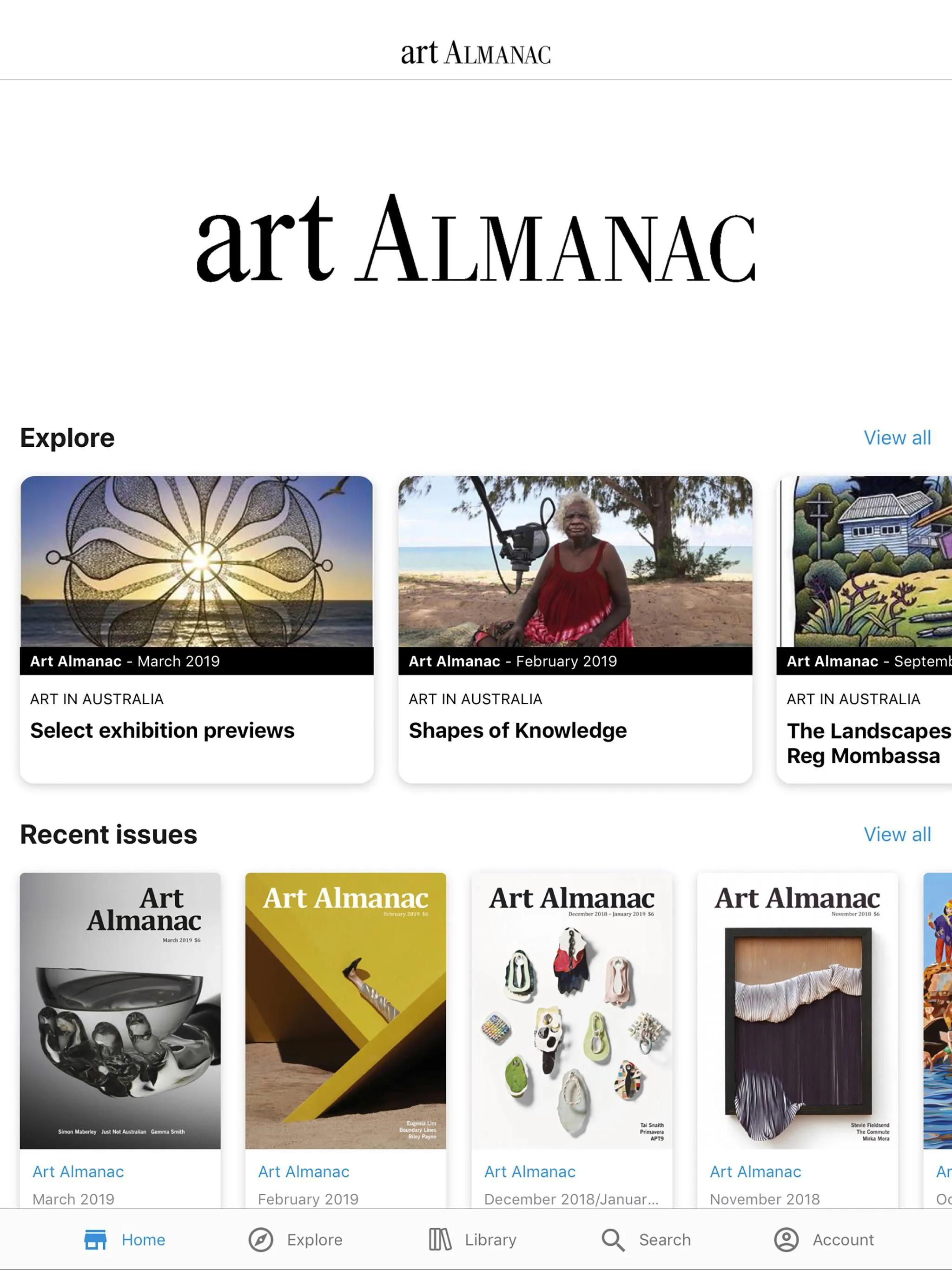 Art Almanac | Indus Appstore | Screenshot