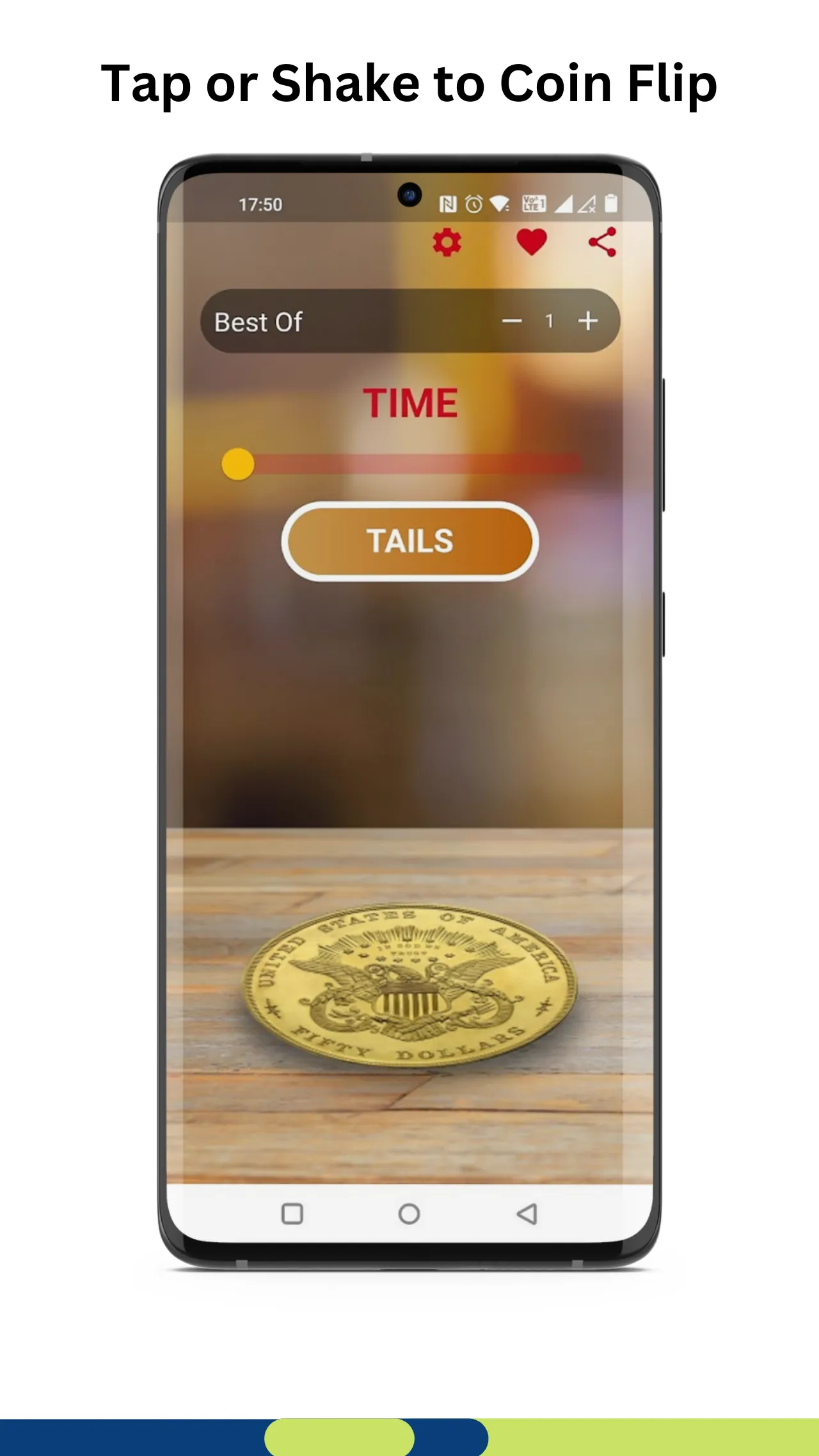 Coin Toss - Coin Flip App | Indus Appstore | Screenshot