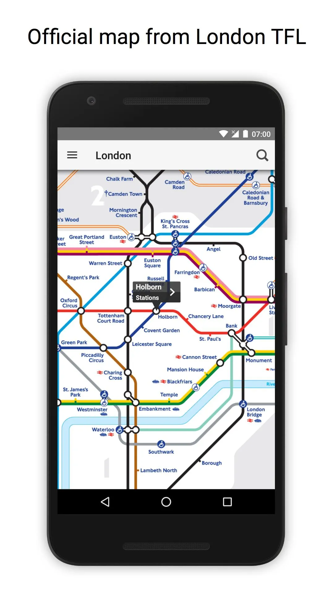 Tube Map London Underground | Indus Appstore | Screenshot