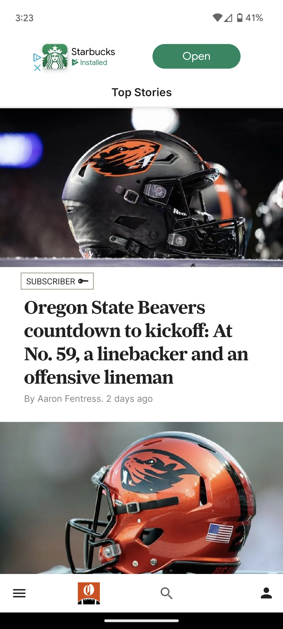 OregonLive: OSU Football News | Indus Appstore | Screenshot