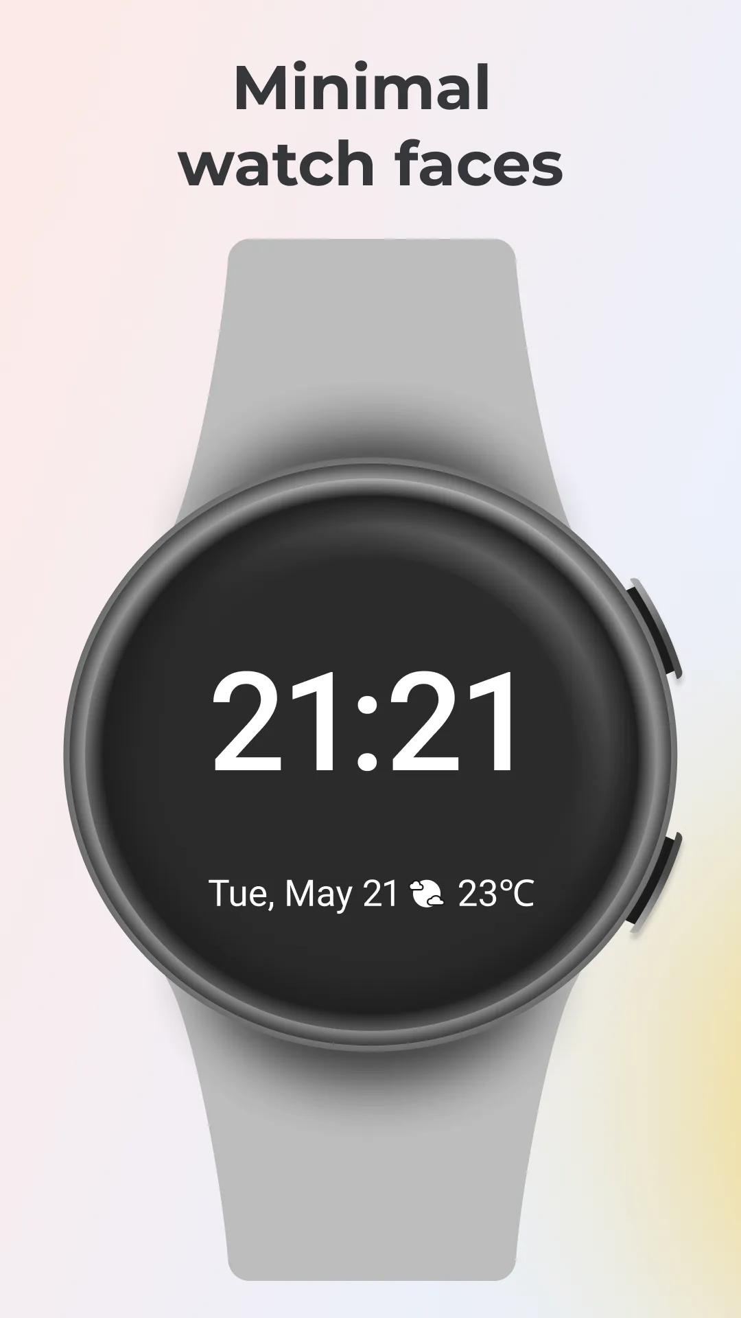 Minimal Watch Faces | Indus Appstore | Screenshot