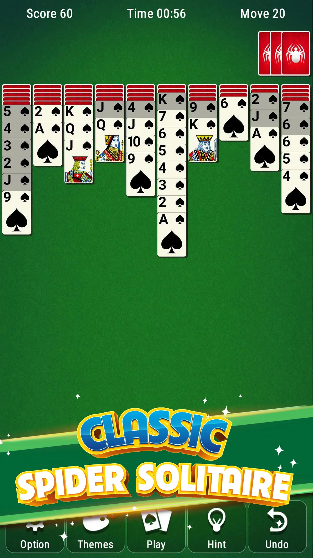 Spider Solitaire | Indus Appstore | Screenshot