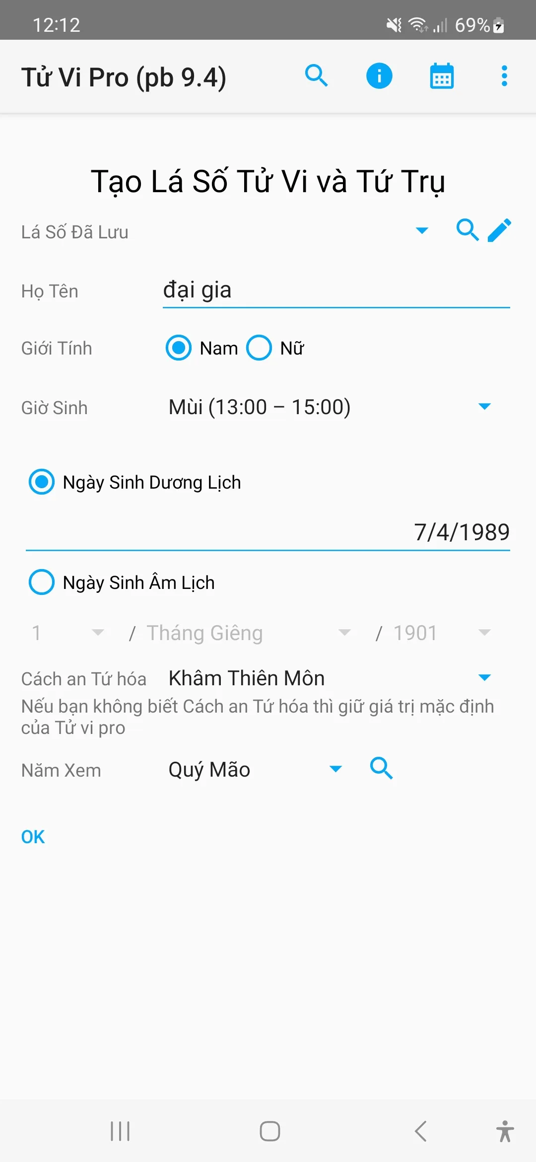 Tu Vi Pro | Indus Appstore | Screenshot