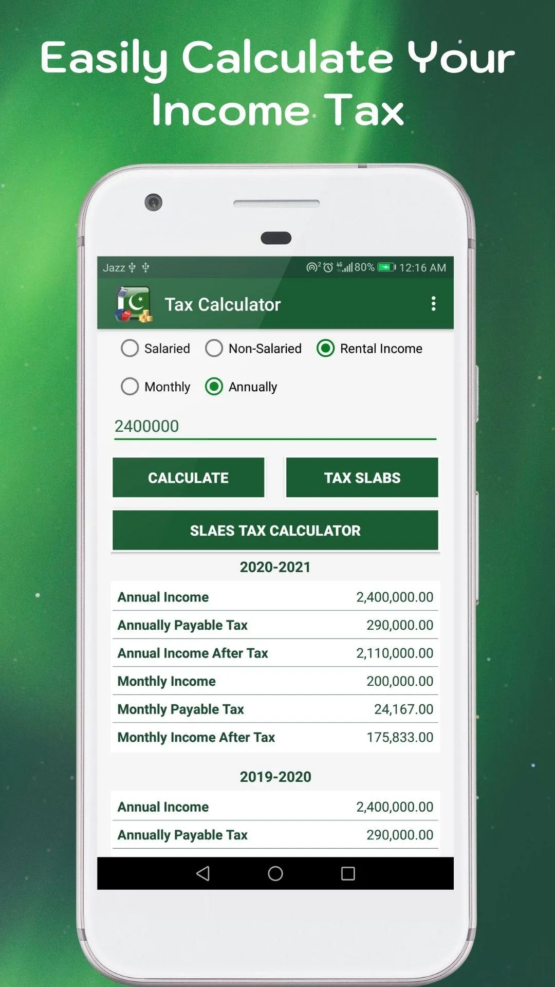 Income Tax Calculator 2024-25 | Indus Appstore | Screenshot