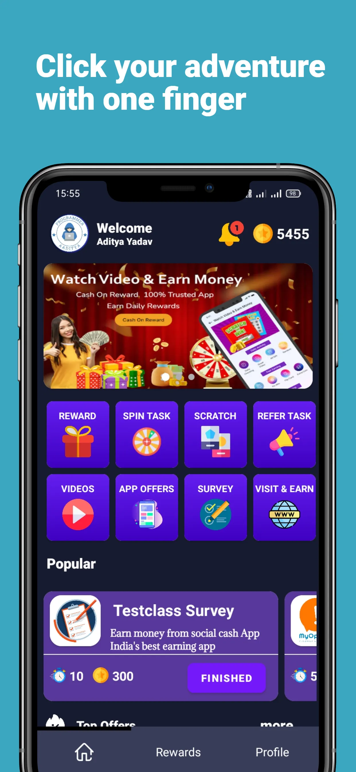 Social Cash : Earn Real Money | Indus Appstore | Screenshot