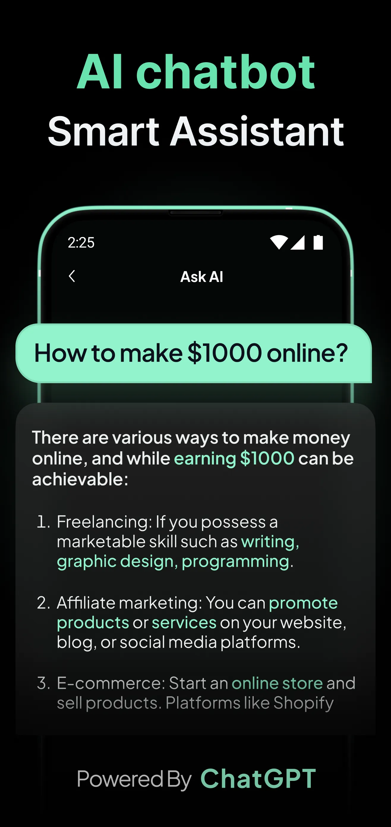 Ask Me Anything - AI Chatbot | Indus Appstore | Screenshot