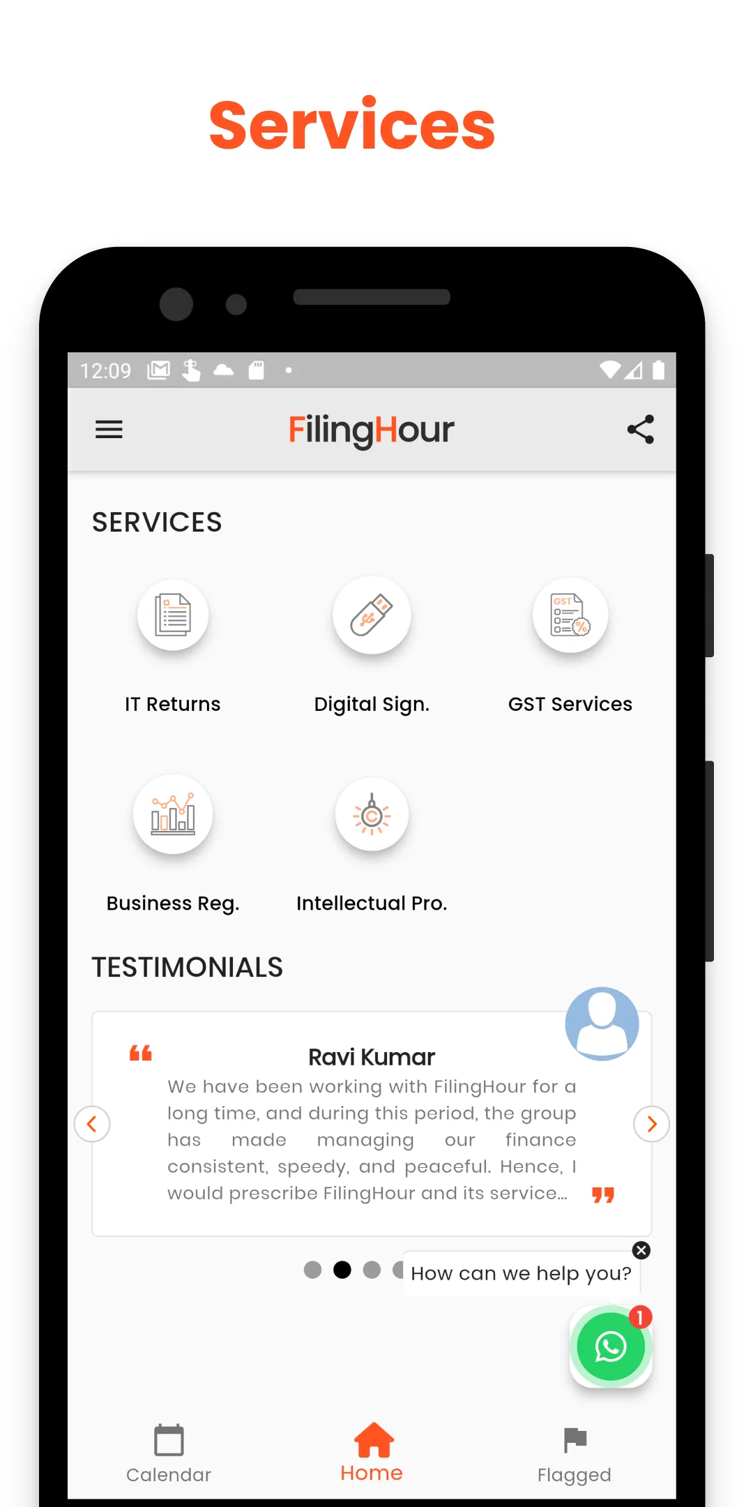 FilingHour | Indus Appstore | Screenshot