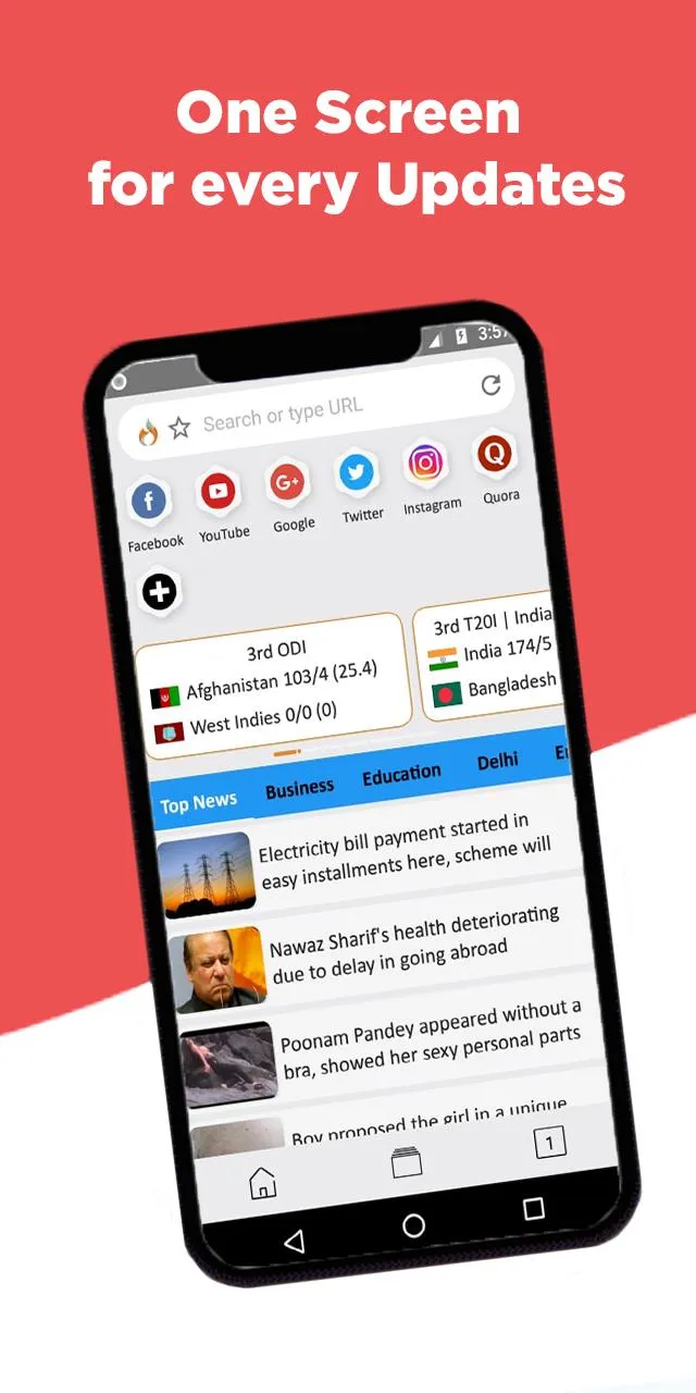 NinjaFox Browser | Indus Appstore | Screenshot