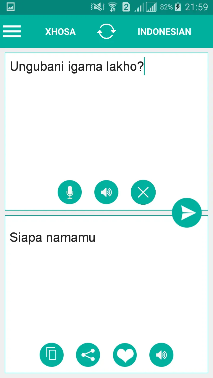 Xhosa Indonesian Translator | Indus Appstore | Screenshot