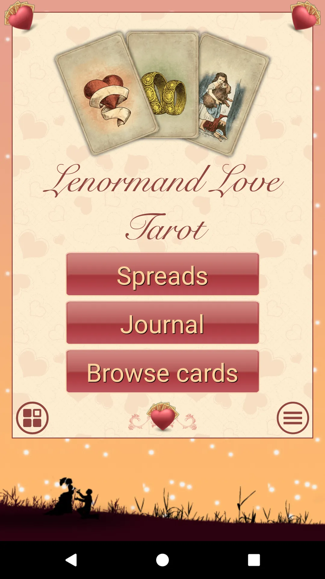 Lenormand Love Tarot | Indus Appstore | Screenshot