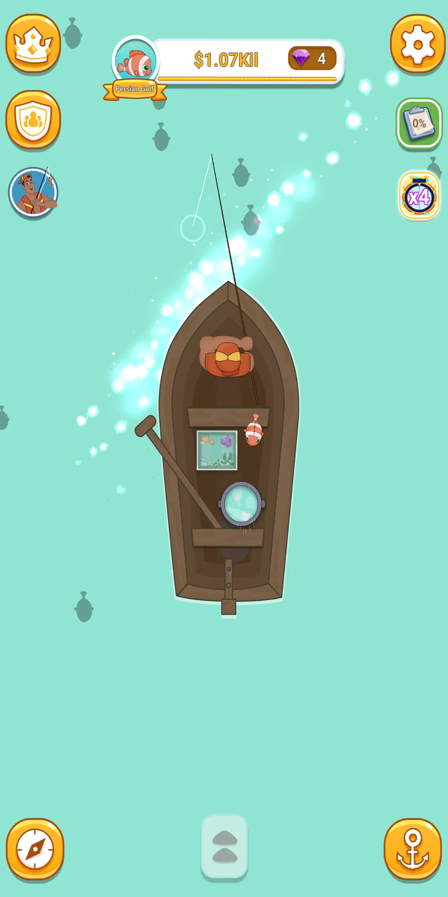 Idle Fishing Tycoon | Indus Appstore | Screenshot