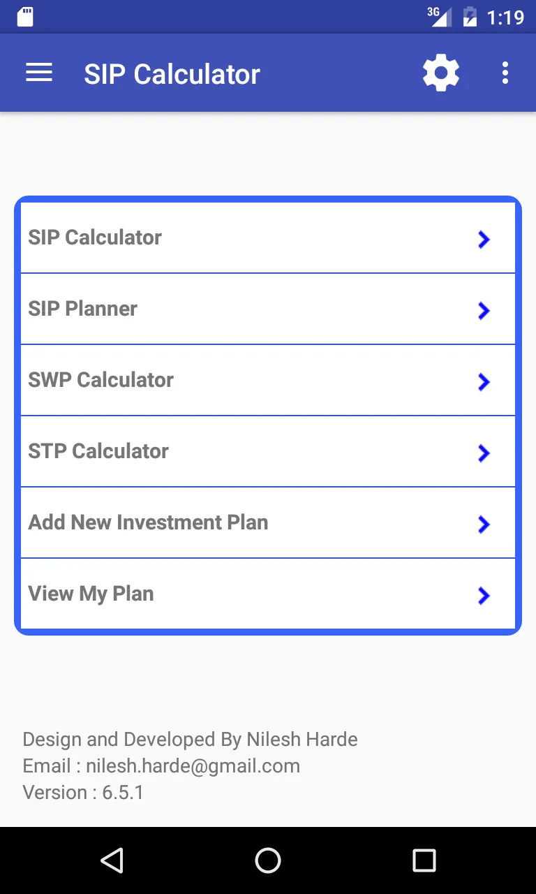 SIP Calculator | Indus Appstore | Screenshot