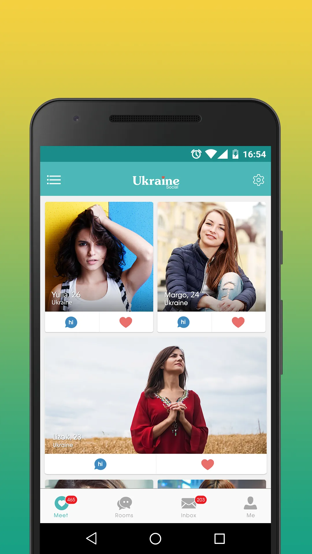 Ukraine Social Meet Ukrainians | Indus Appstore | Screenshot