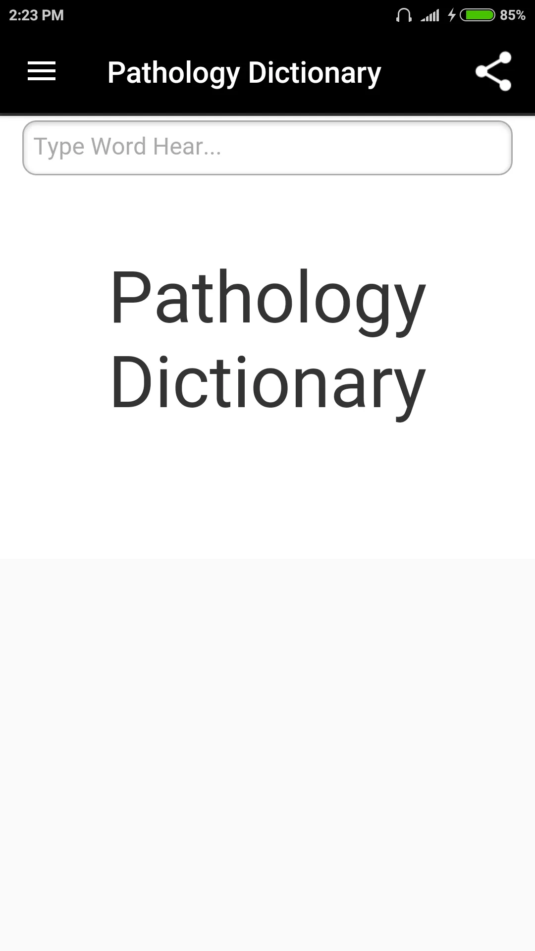 Pathology Dictionary | Indus Appstore | Screenshot