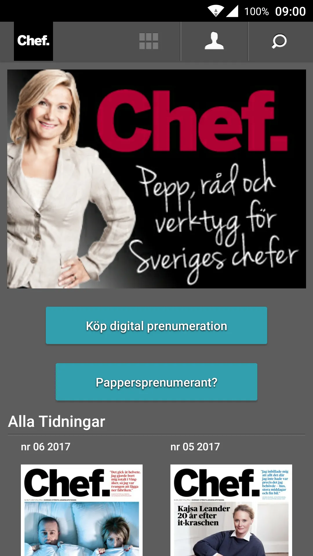 Tidningen Chef | Indus Appstore | Screenshot