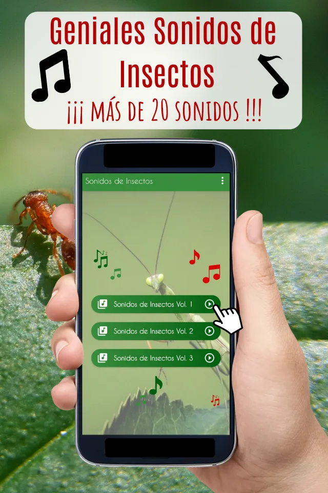 Sonidos de Insectos, zumbidos. | Indus Appstore | Screenshot