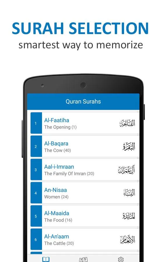 Quran Surahs Learn & Quiz | Indus Appstore | Screenshot