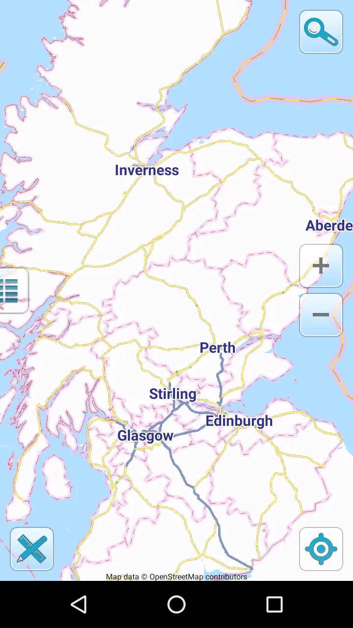 Map of Scotland offline | Indus Appstore | Screenshot