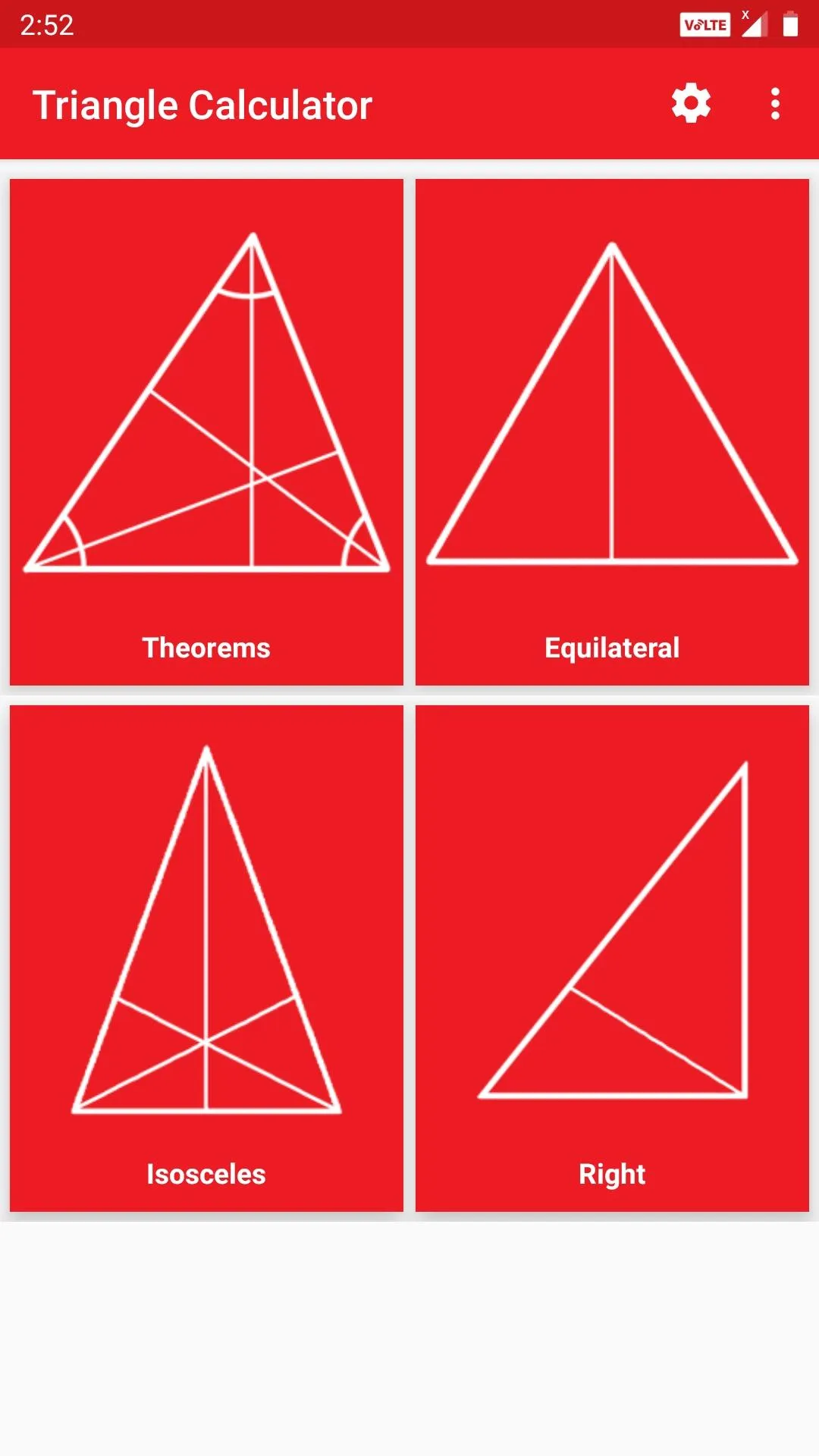 Triangle Calculator | Indus Appstore | Screenshot