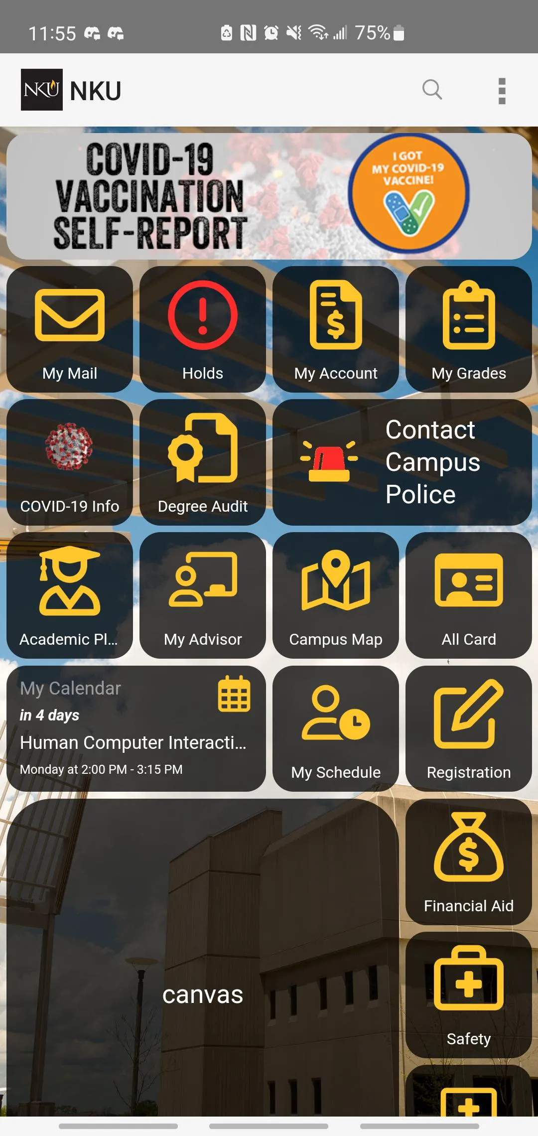 Northern Kentucky Univ. Mobile | Indus Appstore | Screenshot