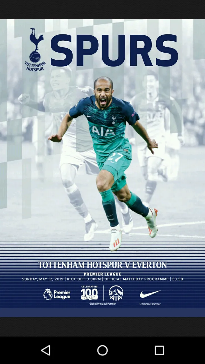 Tottenham Hotspur Publications | Indus Appstore | Screenshot