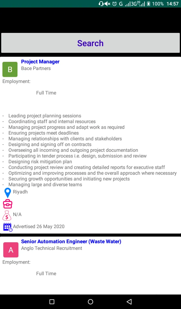 Saudi Arabia Jobs | Indus Appstore | Screenshot