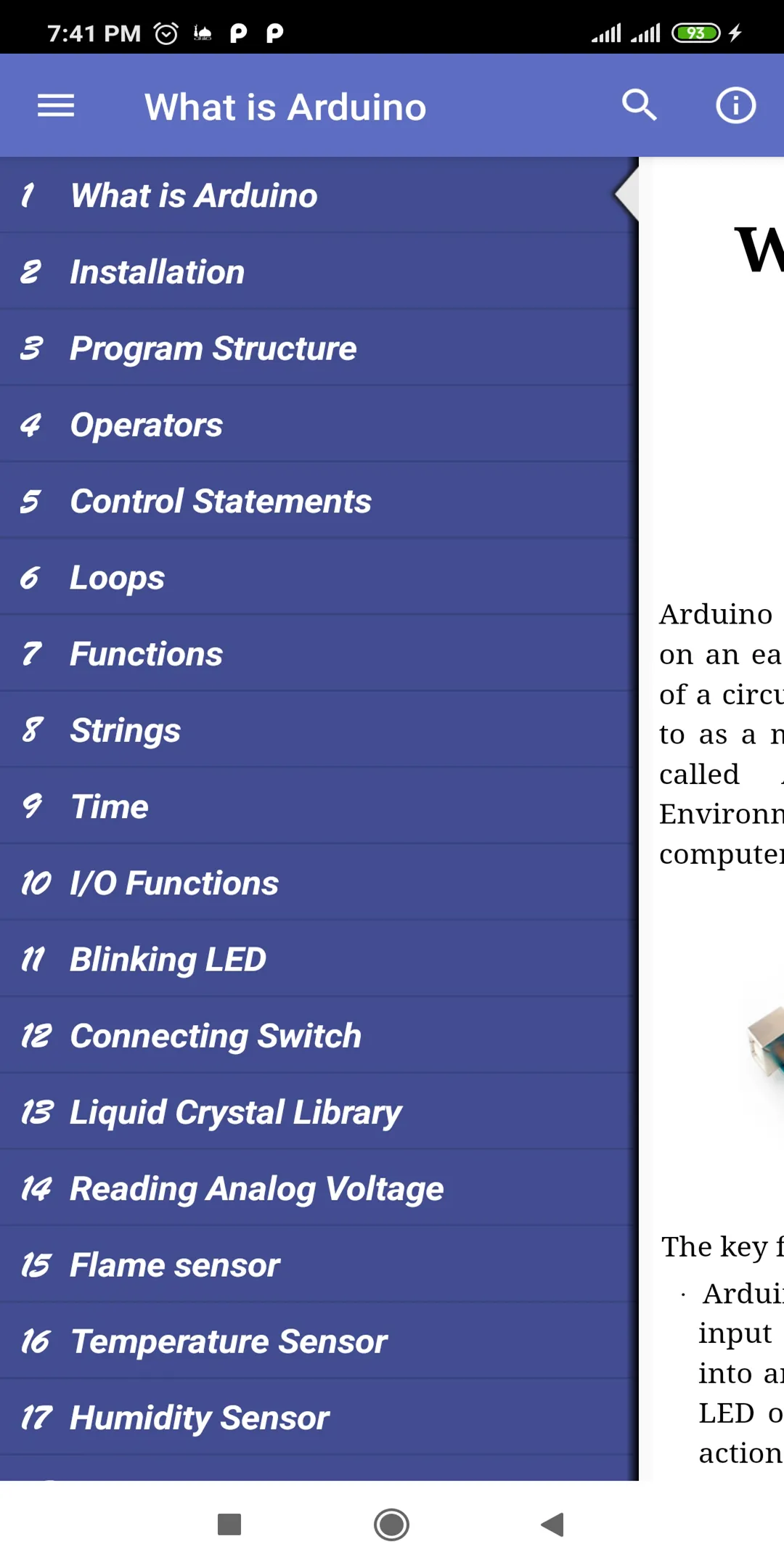 Arduino Basics | Indus Appstore | Screenshot