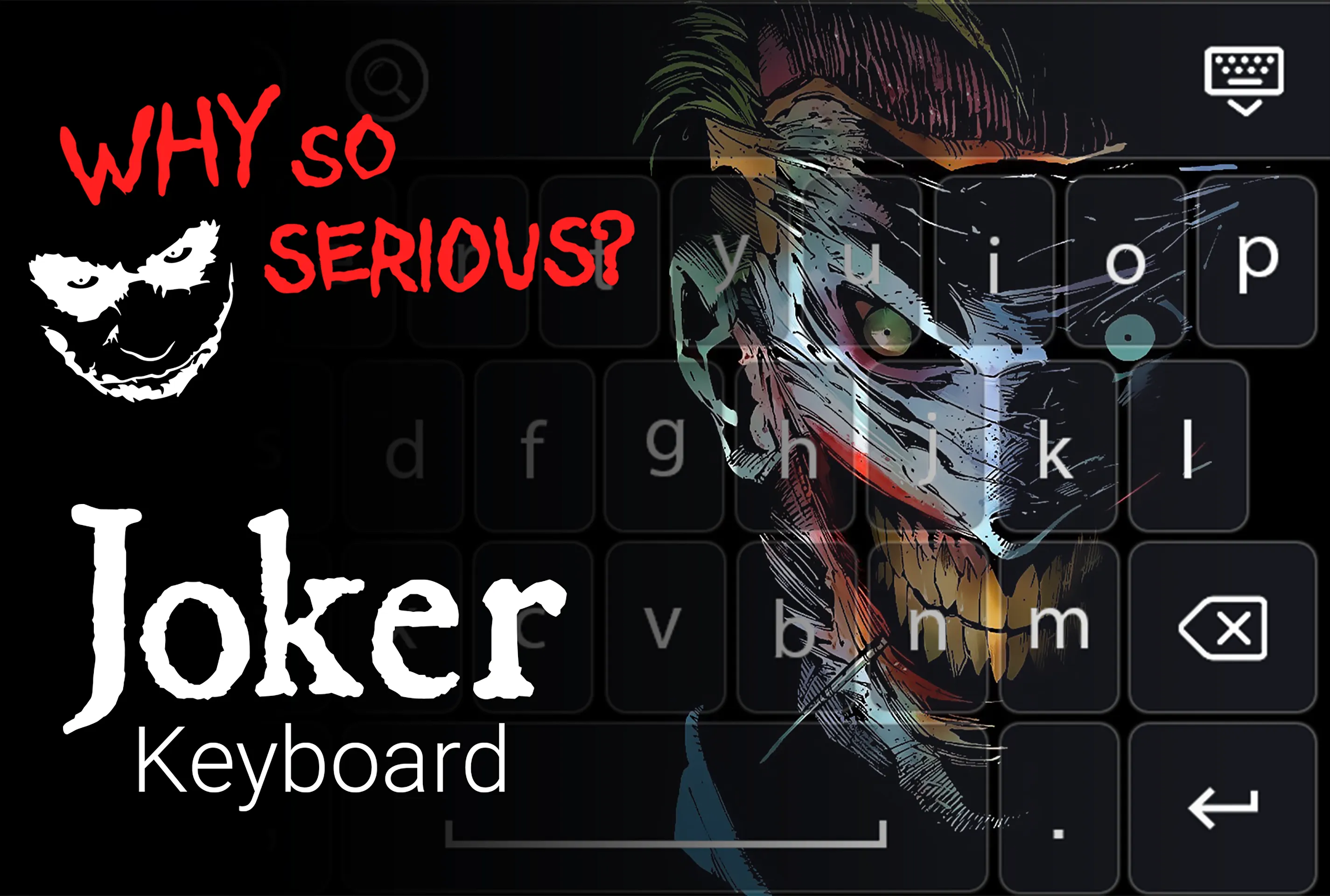 Joker Keyboard Themes & Fonts | Indus Appstore | Screenshot